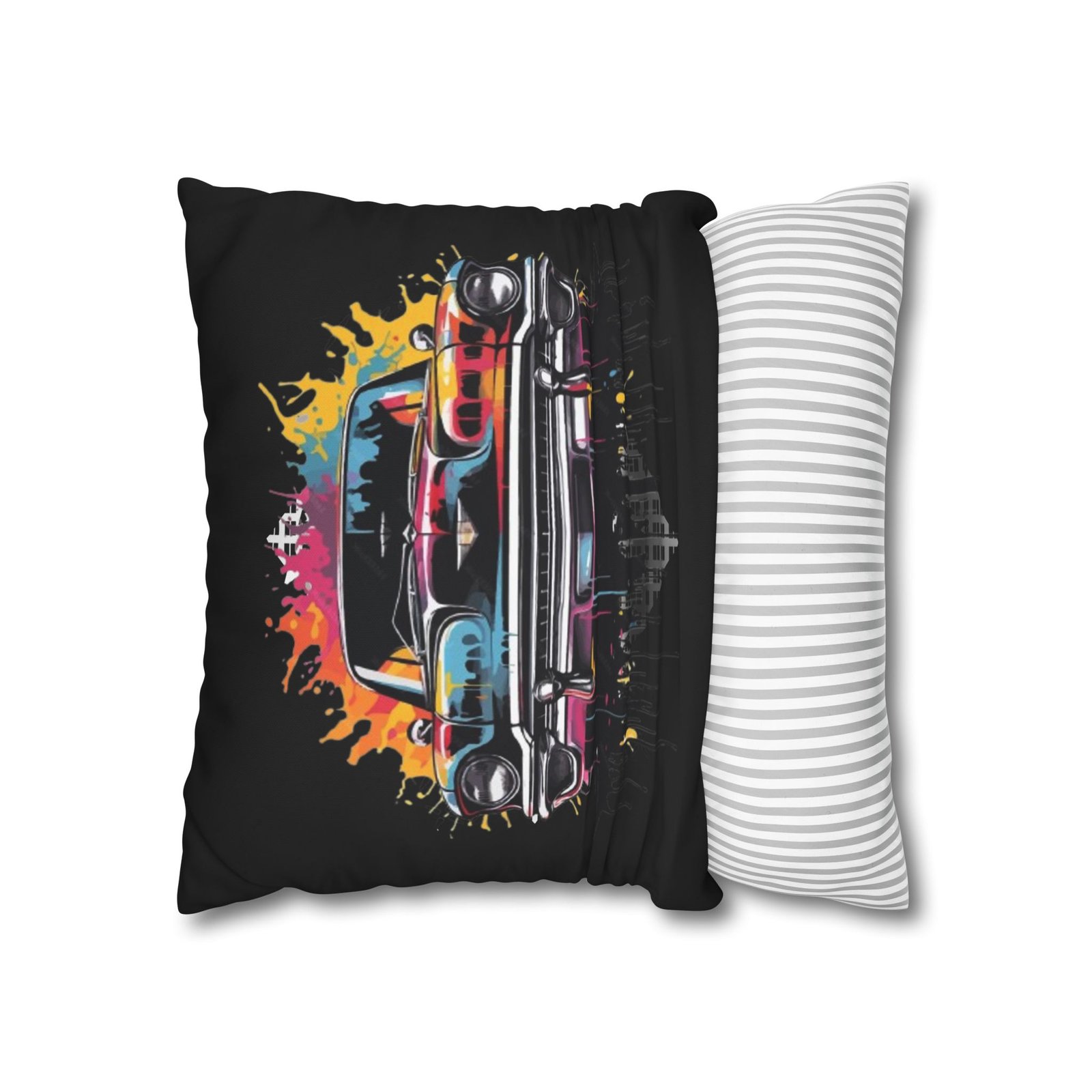 Gangster Square Poly Canvas Pillowcase - Image 6