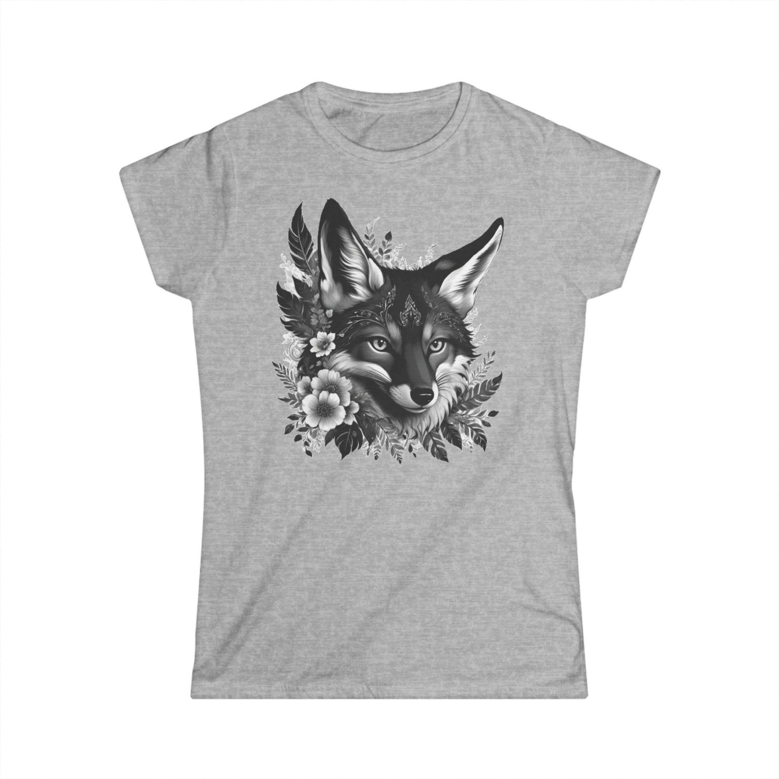Fox Tattoo Soft style Tshirt - Image 9