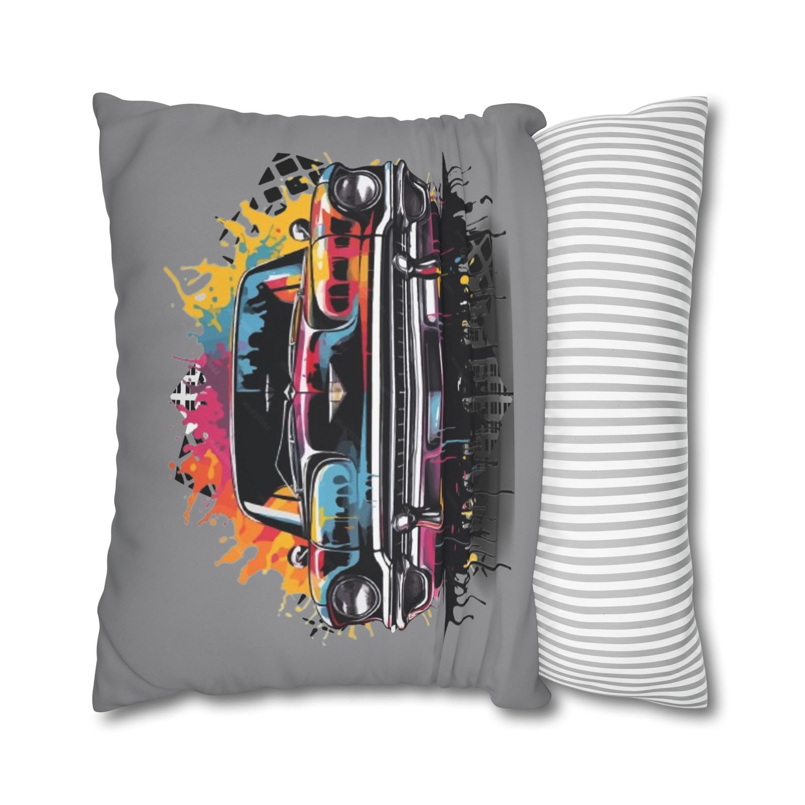 Gangster Square Poly Canvas Pillowcase - Image 18