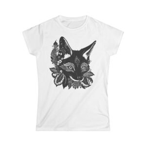 Fox Tattoo Soft style Tshirt