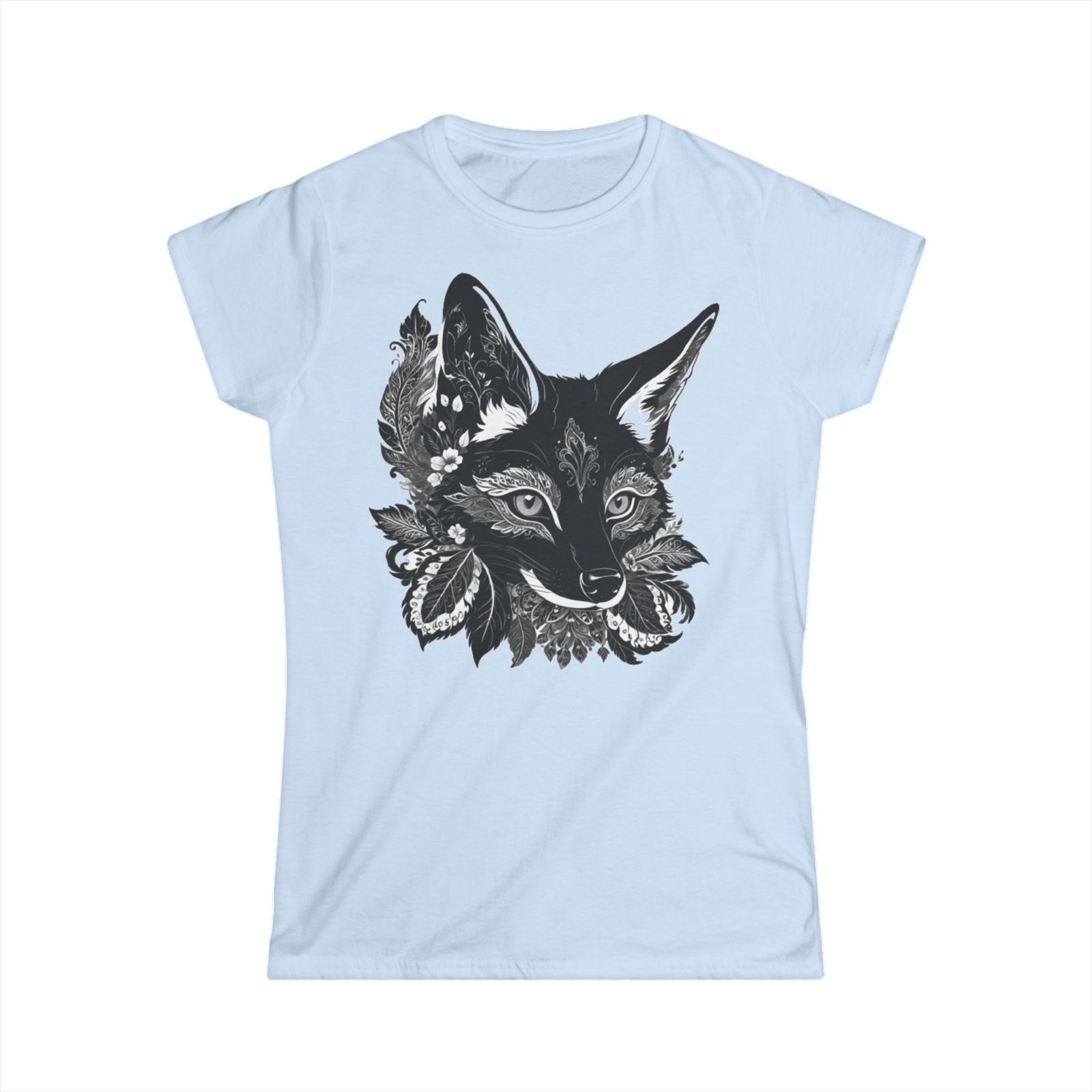Fox Tattoo Soft style Tshirt - Image 13
