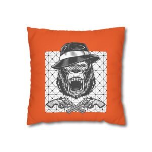 Gangster Square Poly Canvas Pillowcase