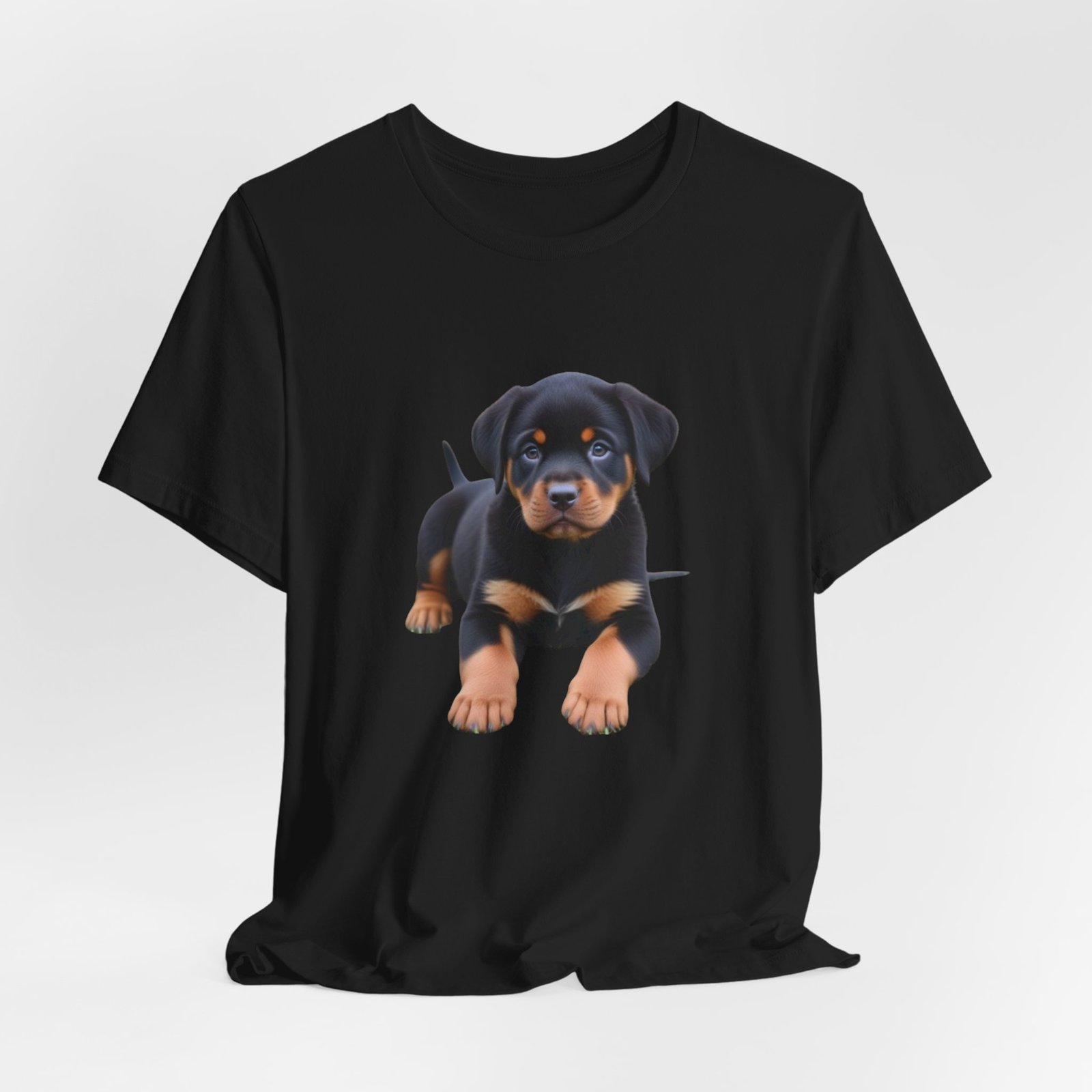 Rottweiller Pup Unisex Short Sleeve Tee teen tshirt womens holiday top summer clothes womens Beach top gift womens tee mum birthday gifts - Image 12