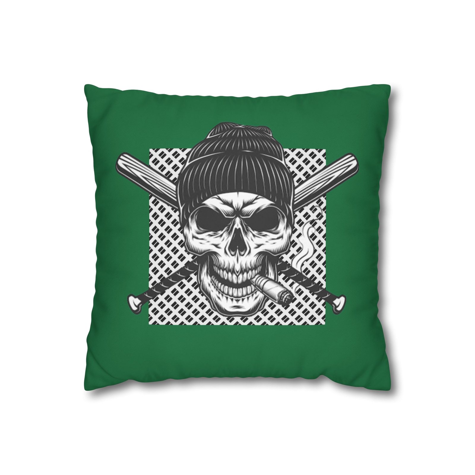 Gangster Square Poly Canvas Pillowcase