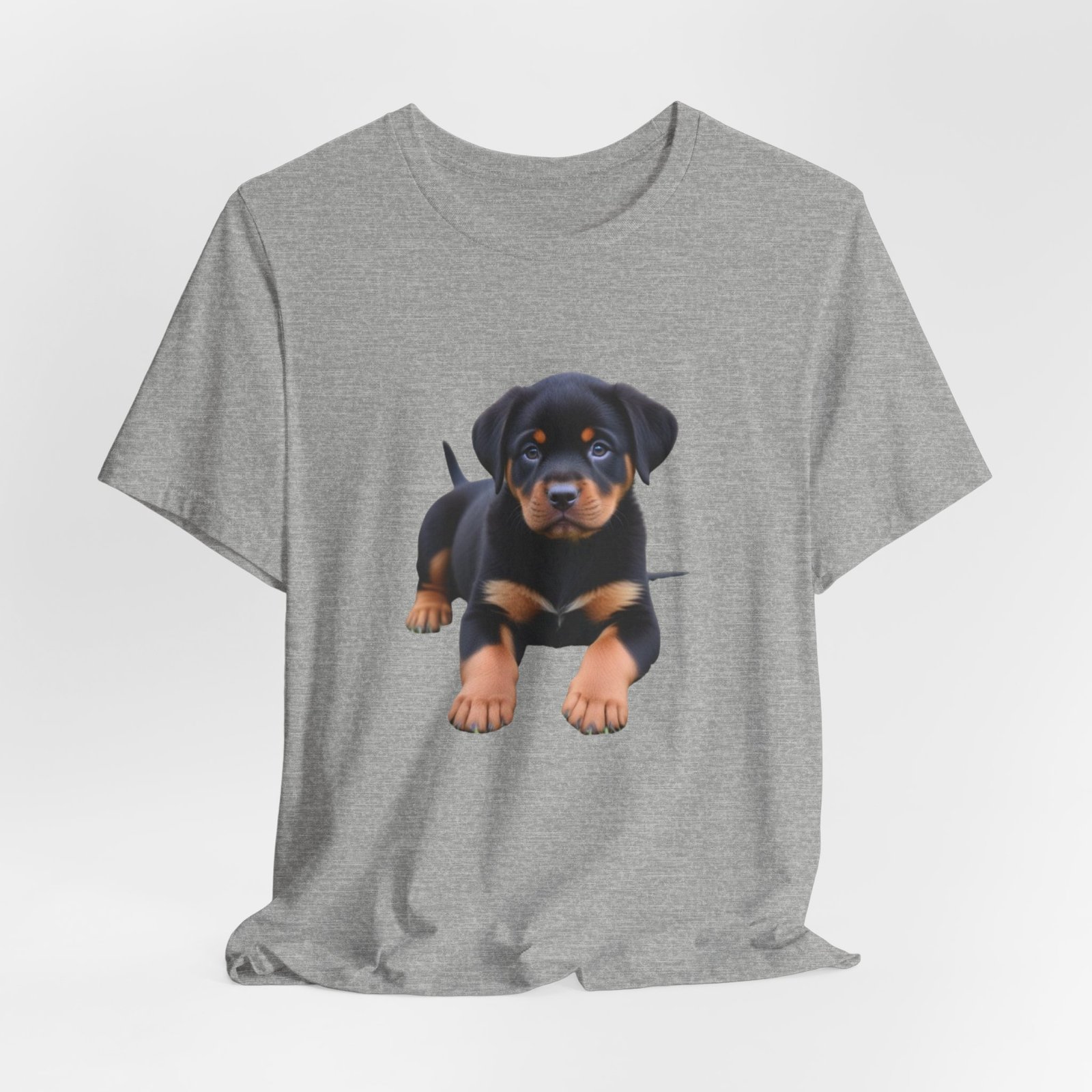 Rottweiller Pup Unisex Short Sleeve Tee teen tshirt womens holiday top summer clothes womens Beach top gift womens tee mum birthday gifts - Image 48