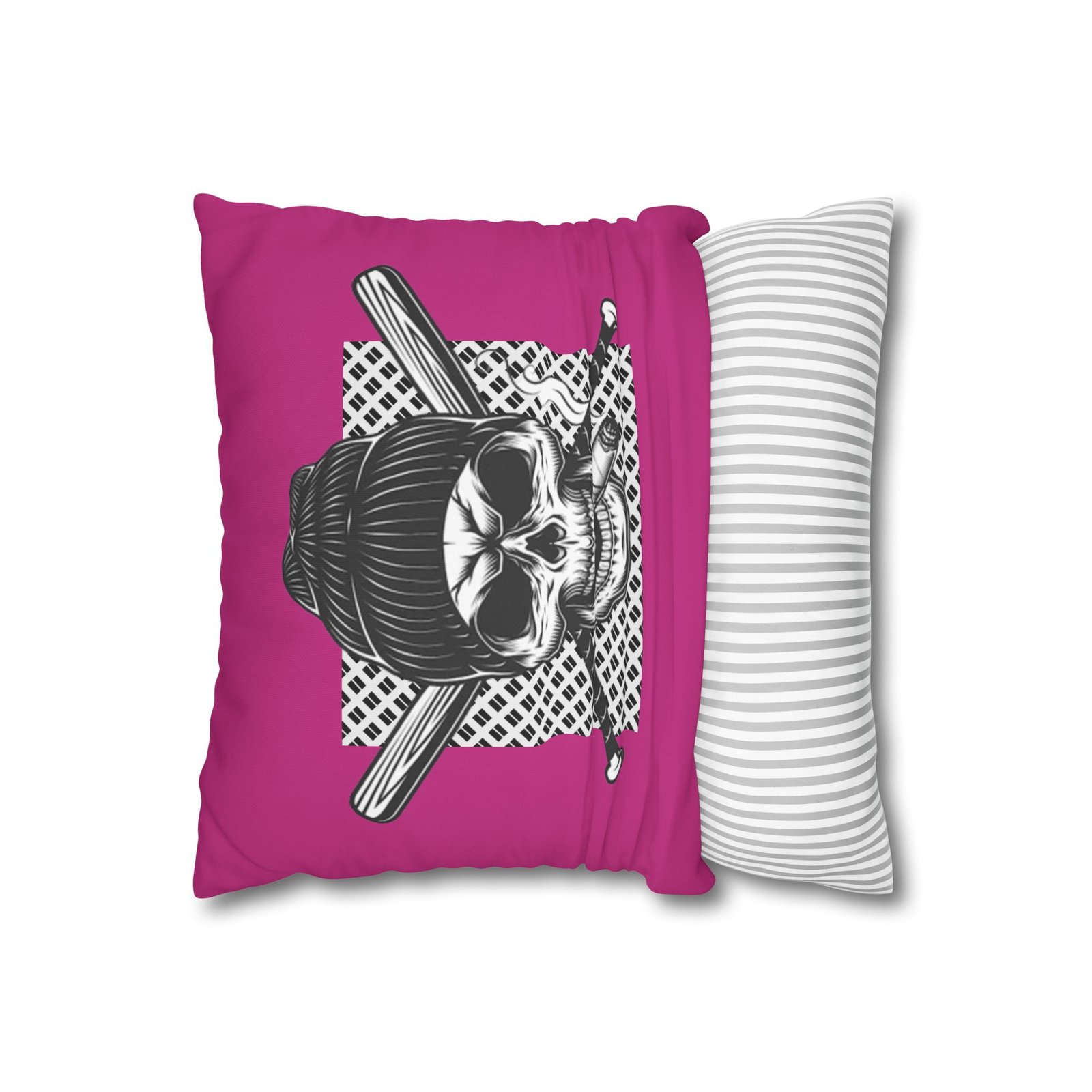 Gangster Square Poly Canvas Pillowcase - Image 2