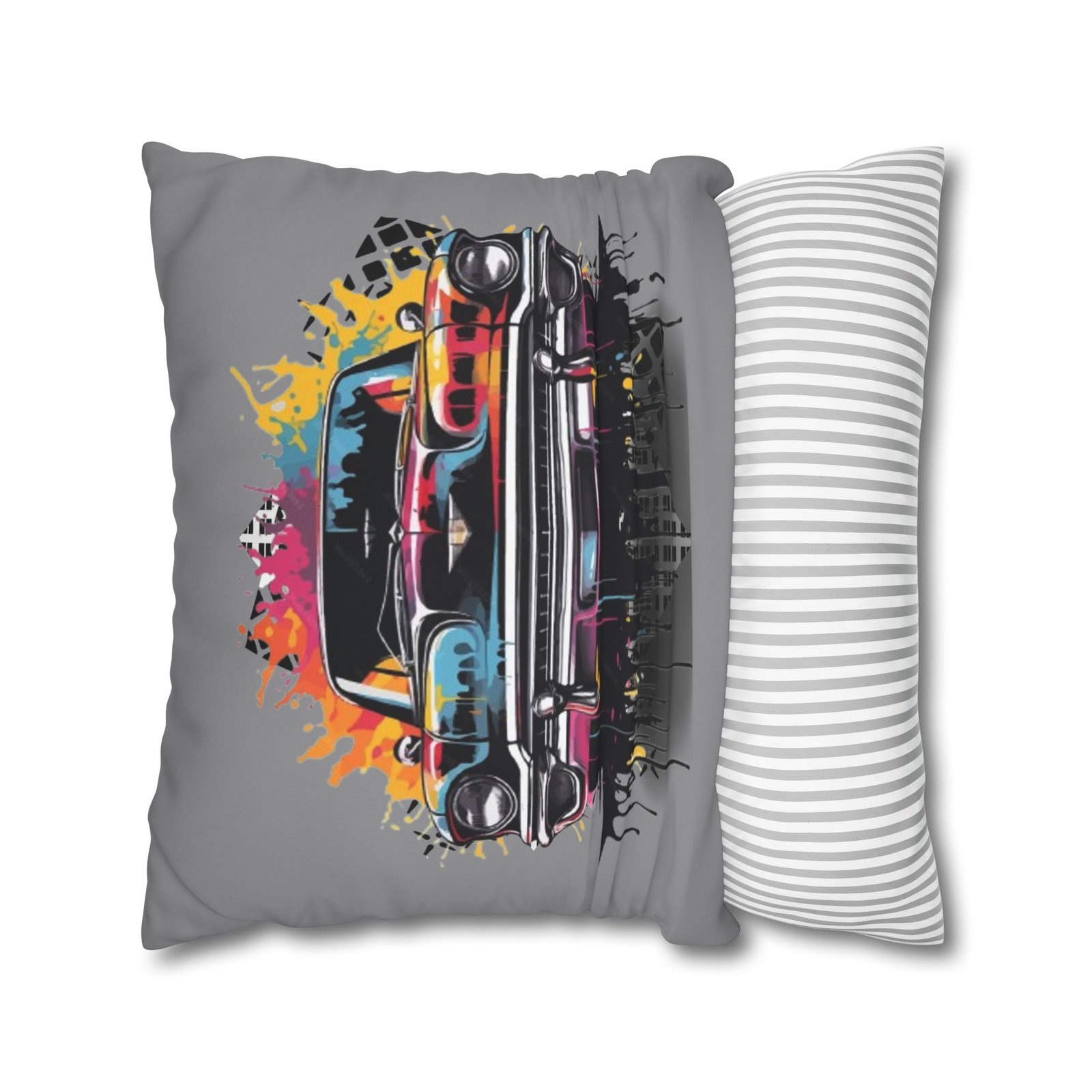 Gangster Square Poly Canvas Pillowcase - Image 14