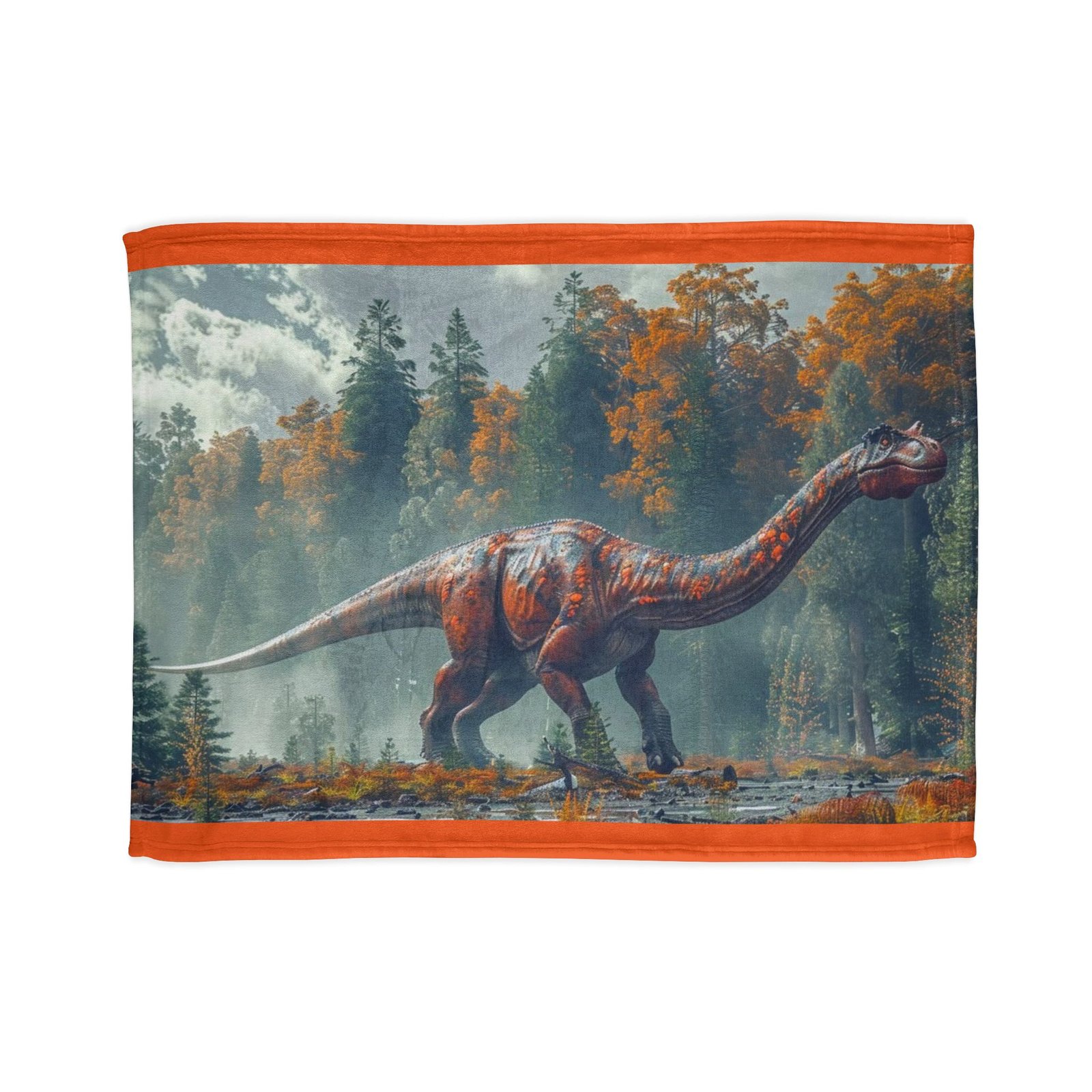 Dinassaur Soft Polyester Blanket