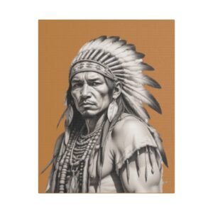 Apache Satin Canvas, Stretched