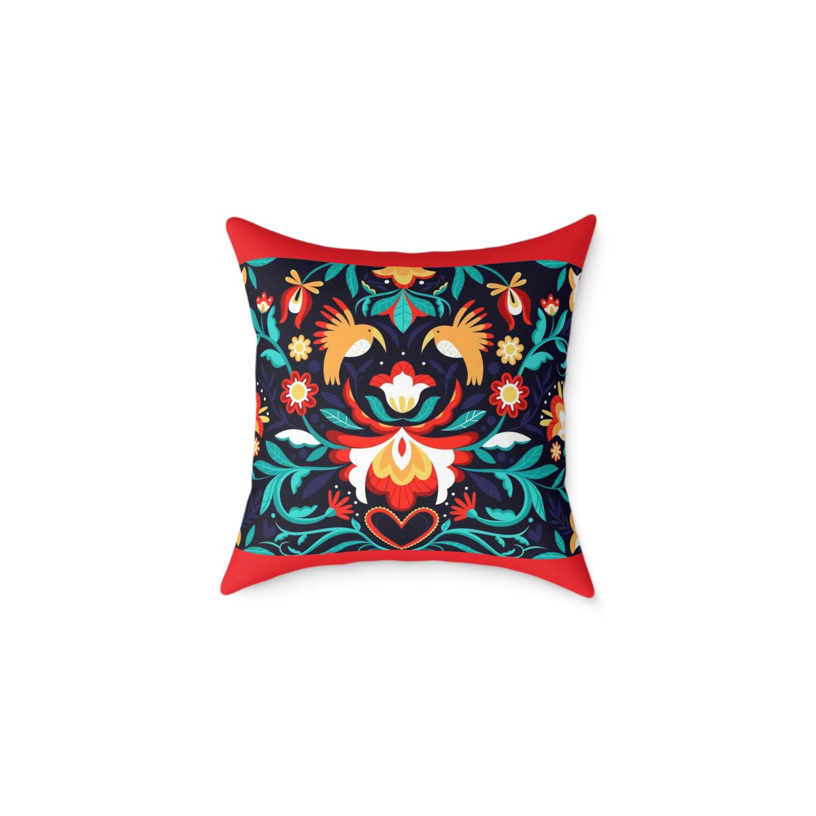 Mexico Square Poly Canvas Pillow - Image 5