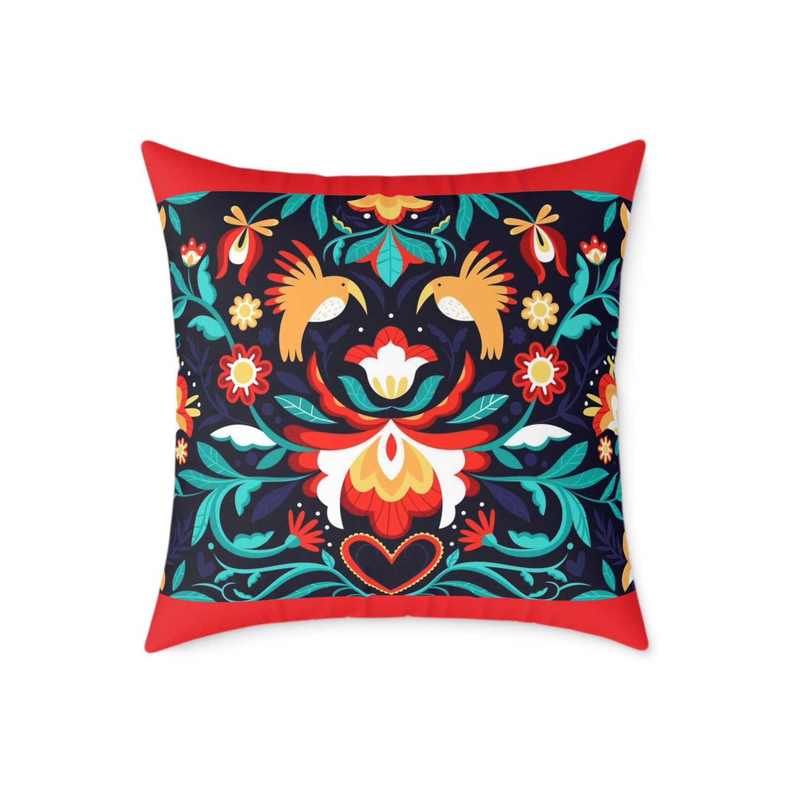 Mexico Square Poly Canvas Pillow - Image 13