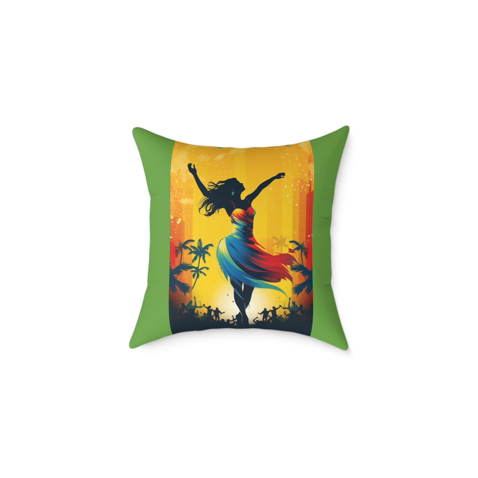 Dancing Queen Cushion Square Poly Canvas Pillow - Image 5