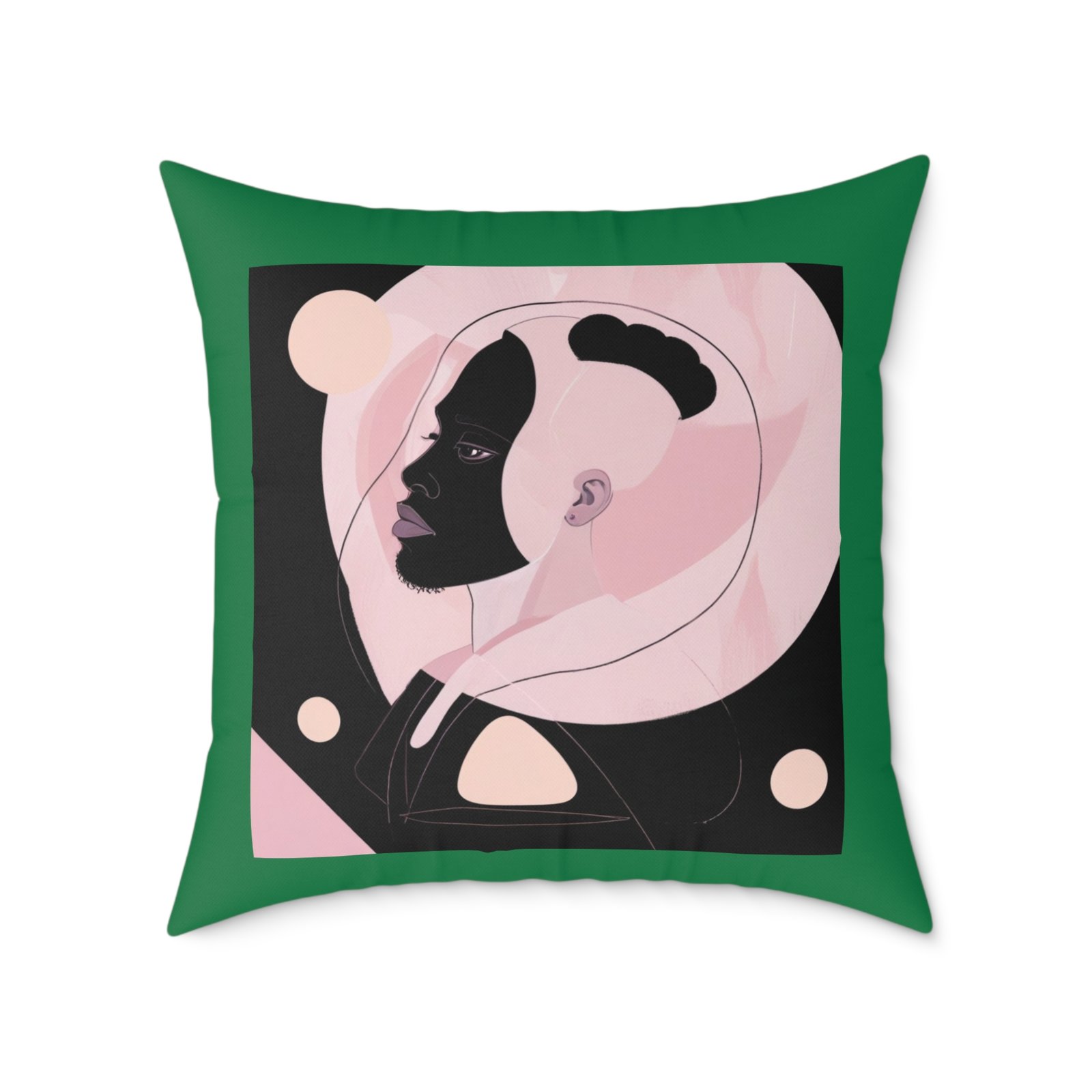 Abstract Square Poly Canvas Pillow - Image 17