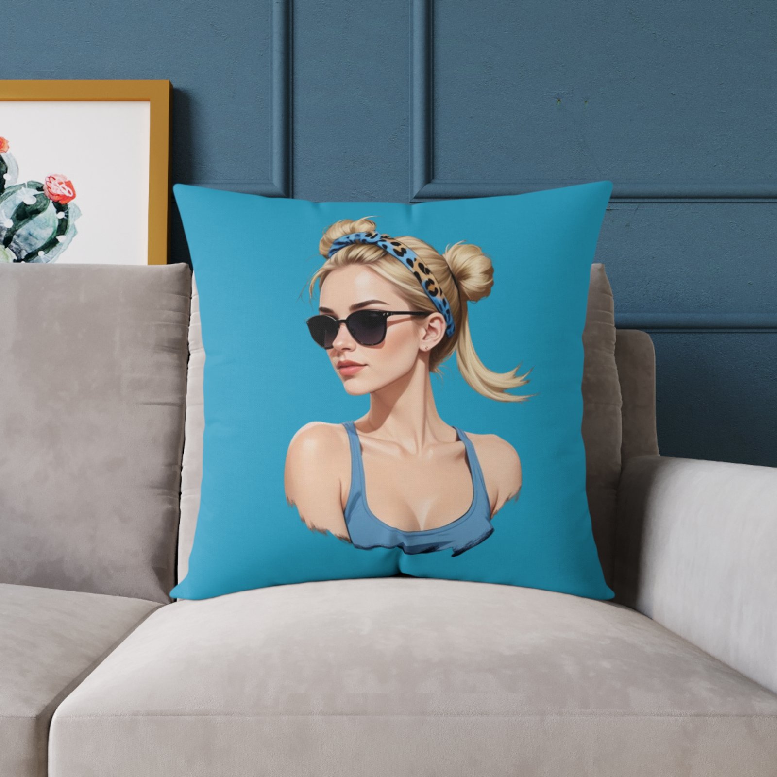 Bella Poly Canvas Pillow - Image 15