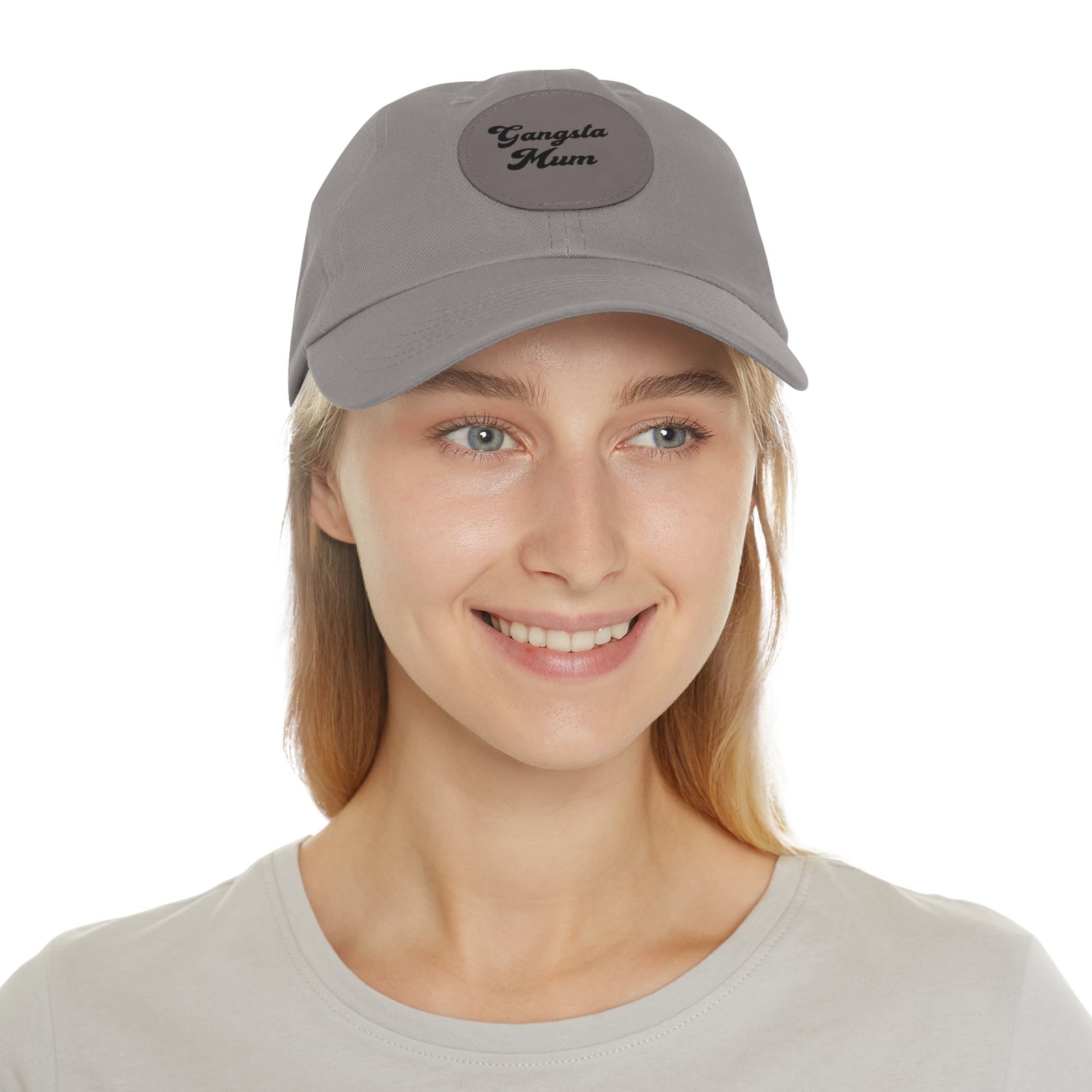 Gangster Momma Hat with Leather Patch (Round) - Image 40