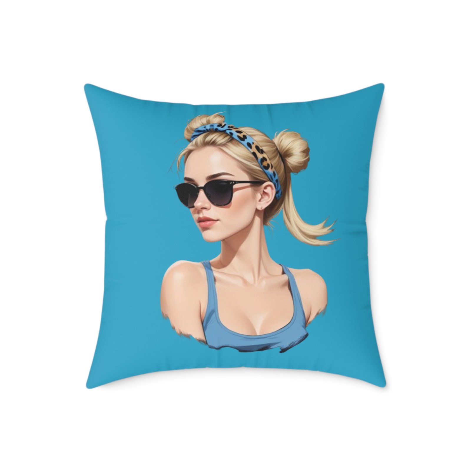 Bella Poly Canvas Pillow - Image 13