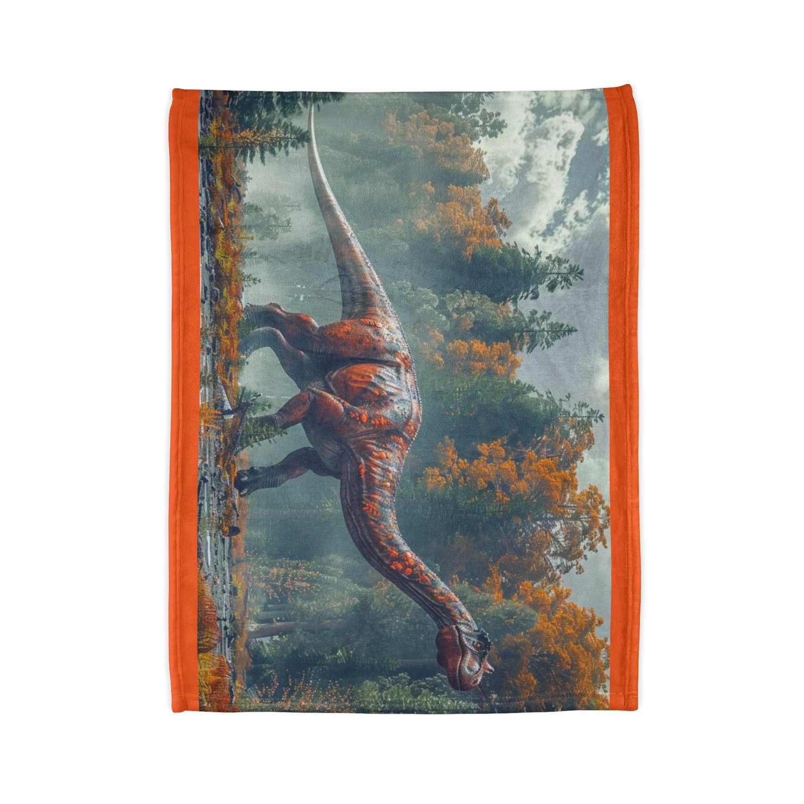 Dinassaur Soft Polyester Blanket - Image 2