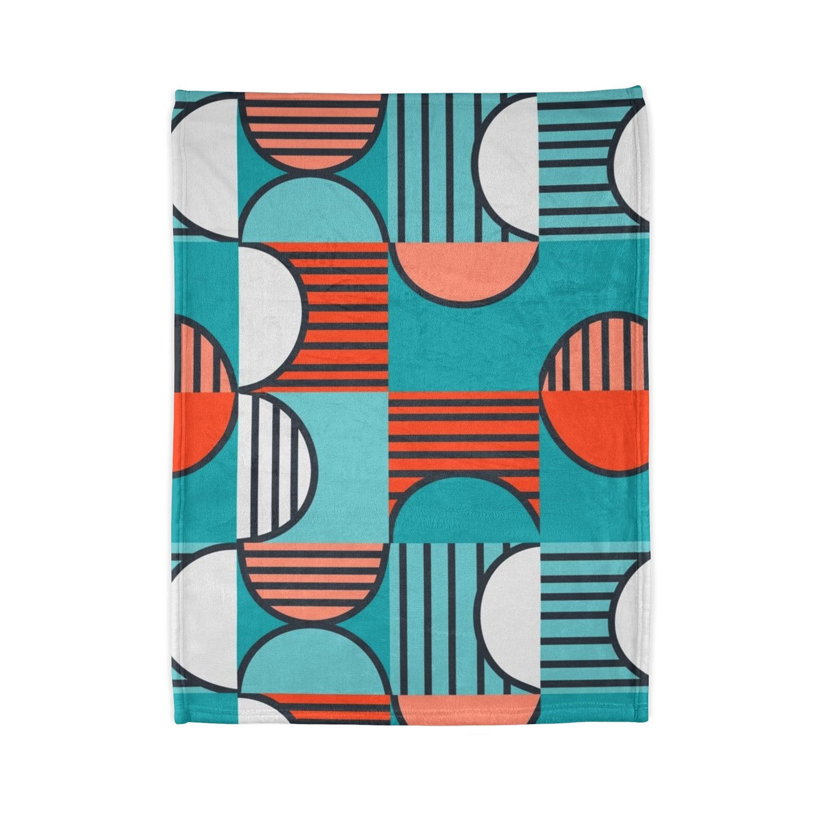 60s patterns Soft Polyester Blanket - Image 2