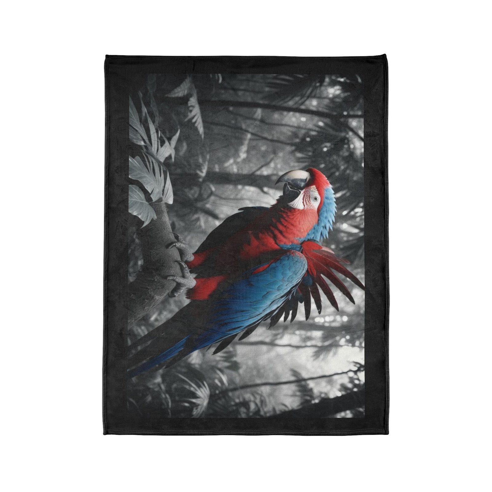 Parrot Breast Soft Polyester Blanket - Image 10