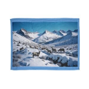 Copy of In The Mountains Soft Polyester Blanket