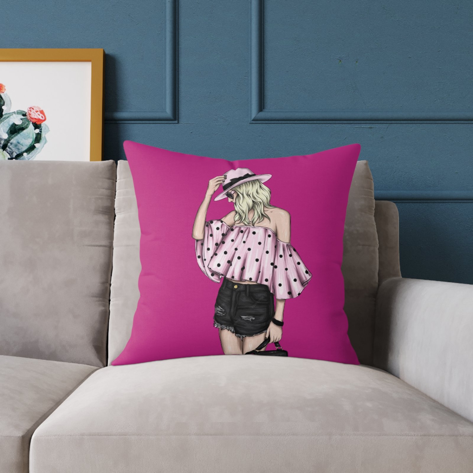 Bell Poly Canvas Pillow - Image 11
