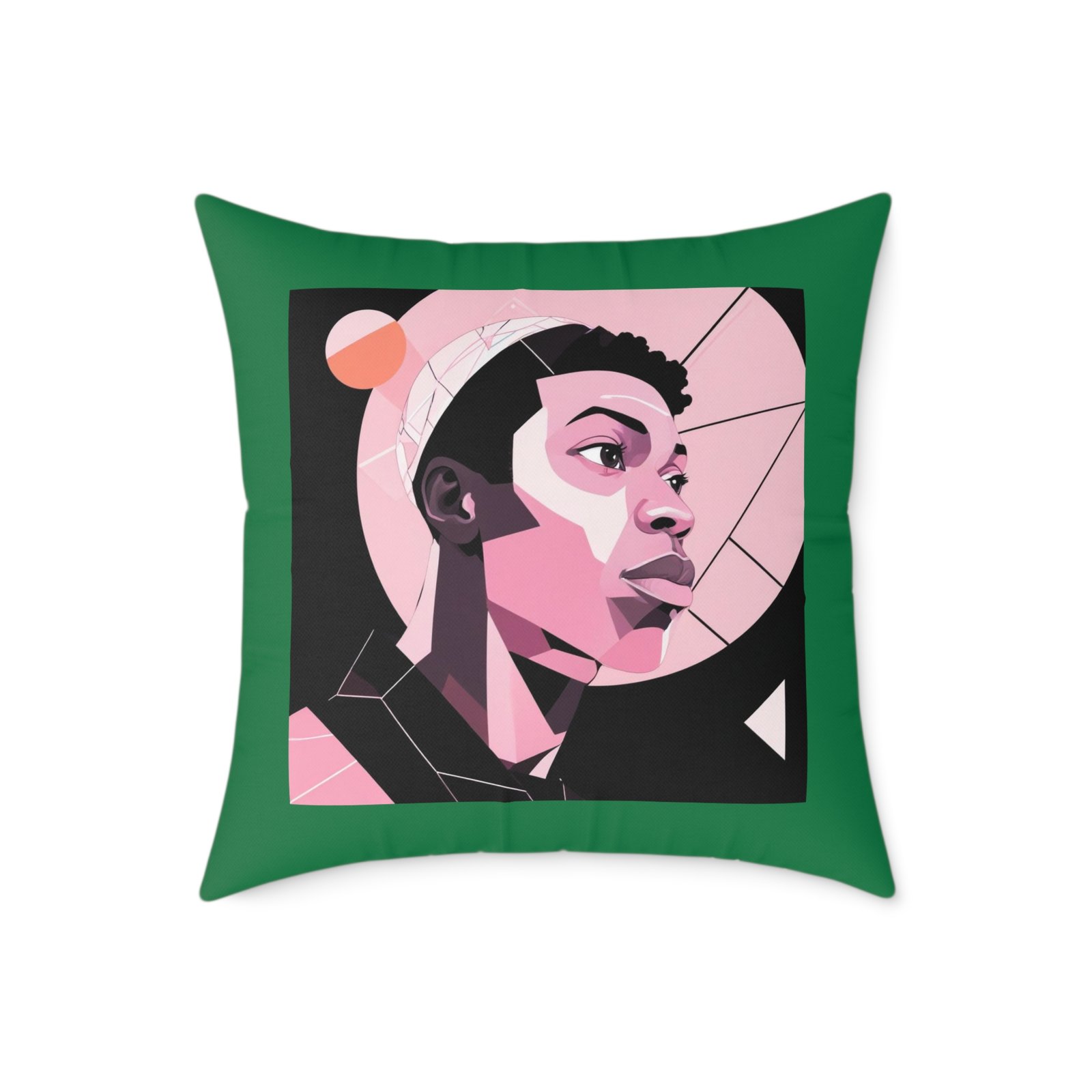 Abstract Square Poly Canvas Pillow - Image 13