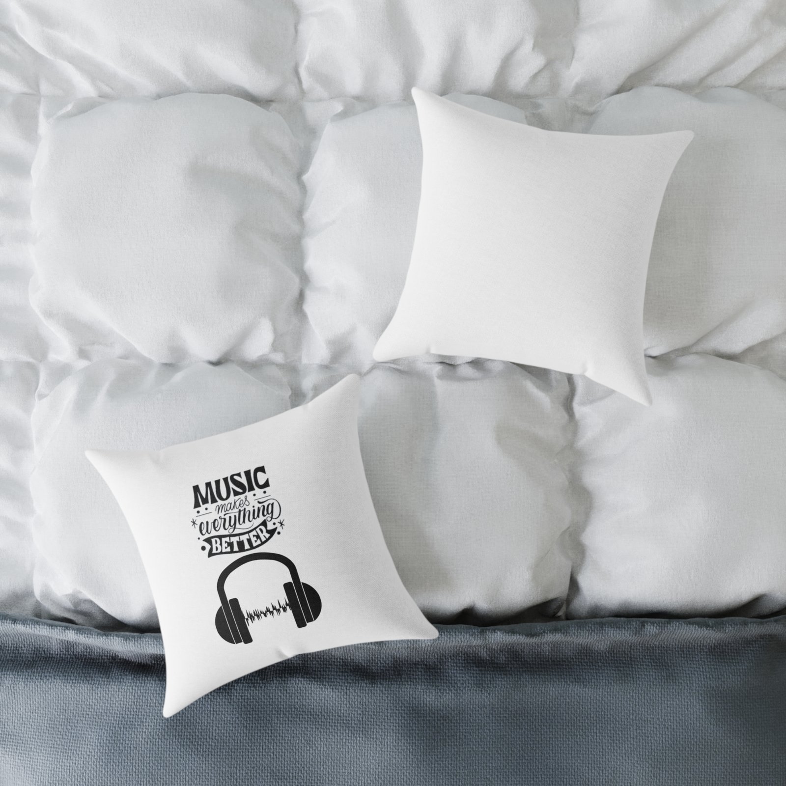 Music Poly Canvas Pillow - Image 4