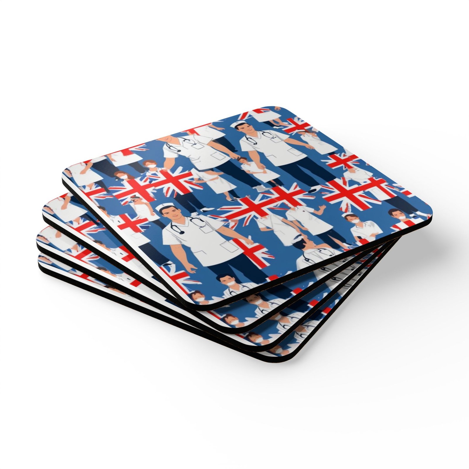 Nurse Corkwood Coaster Set - Image 3