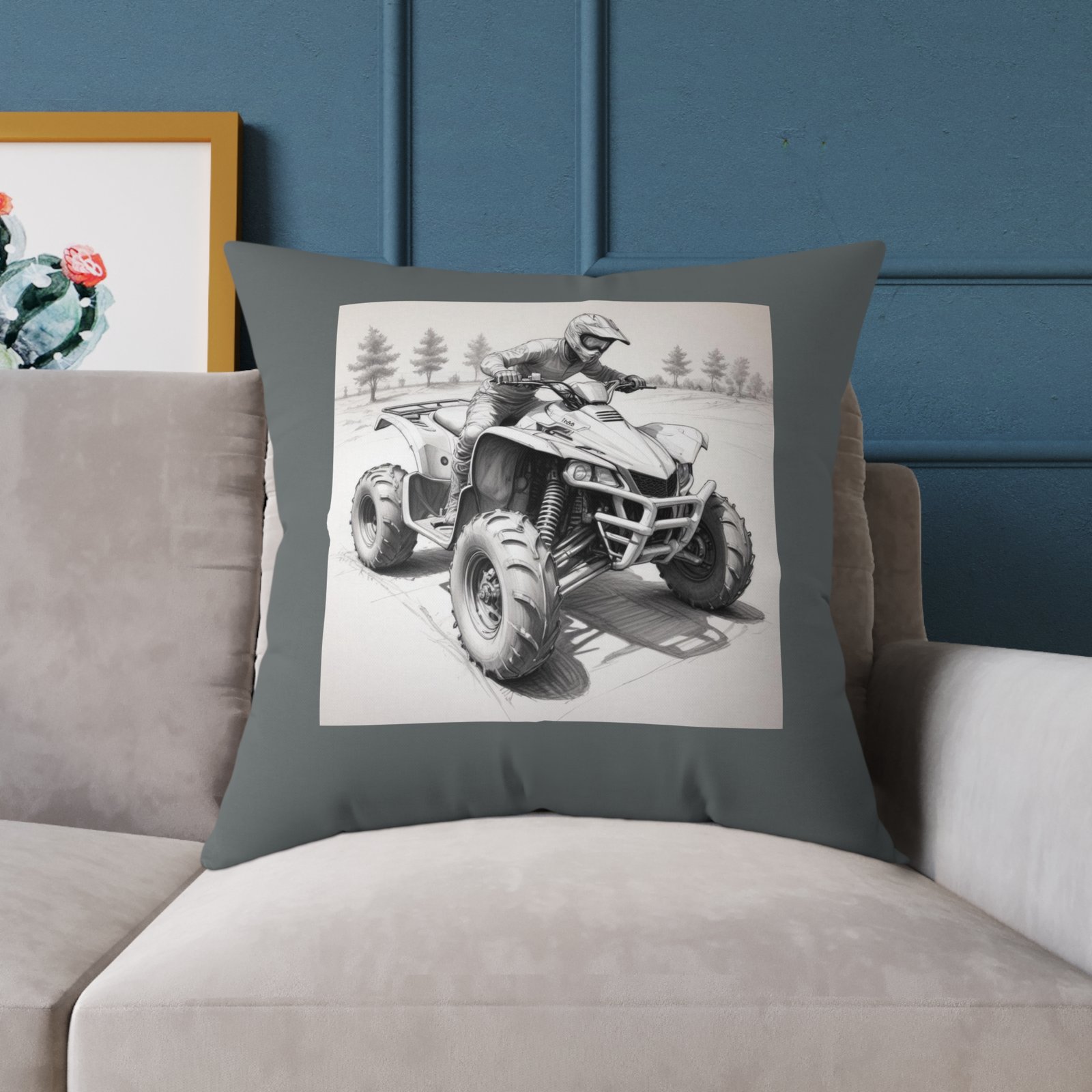 Quad Square Poly Canvas Pillow - Image 19