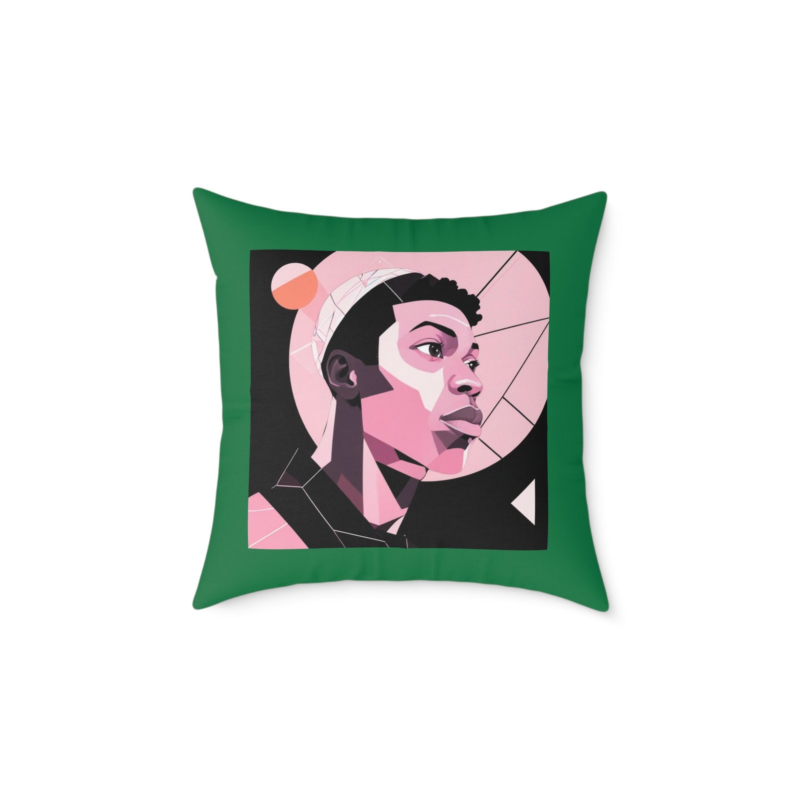 Abstract Square Poly Canvas Pillow - Image 9