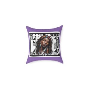 Rastafarian Square Poly Canvas Pillow