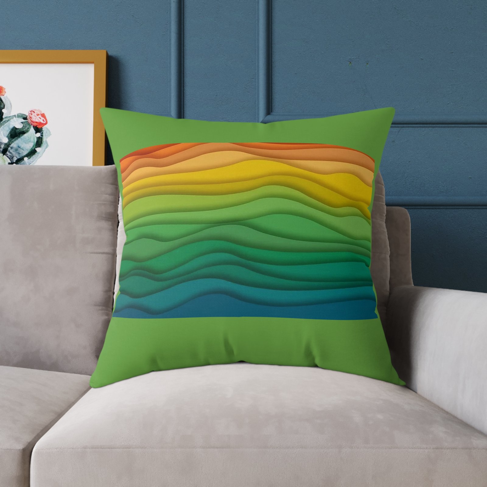 Colours Poly Canvas Pillow - Image 19
