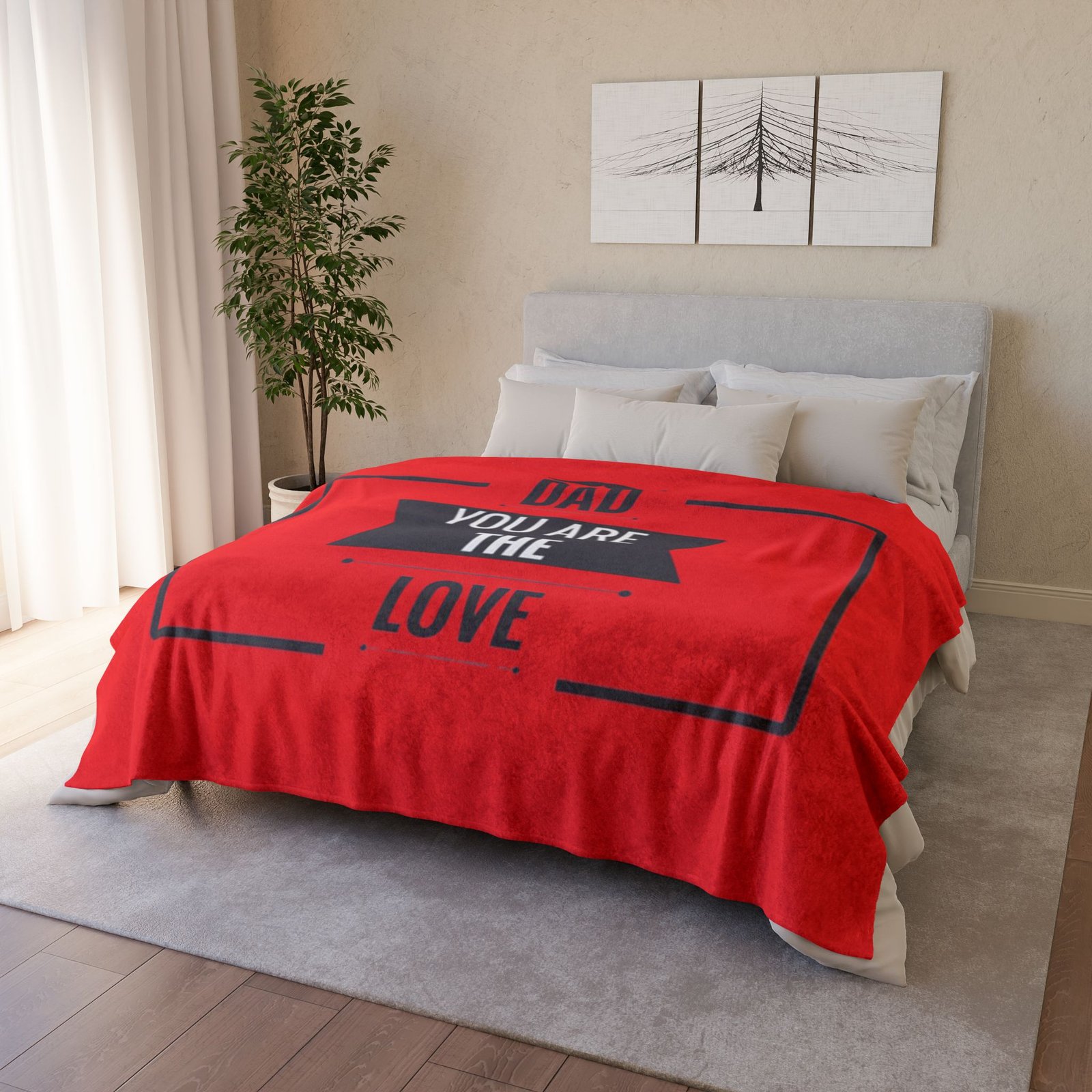 Best Dad Soft Polyester Blanket - Image 12