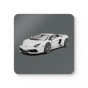 Lamborghini Corkwood Coaster Set