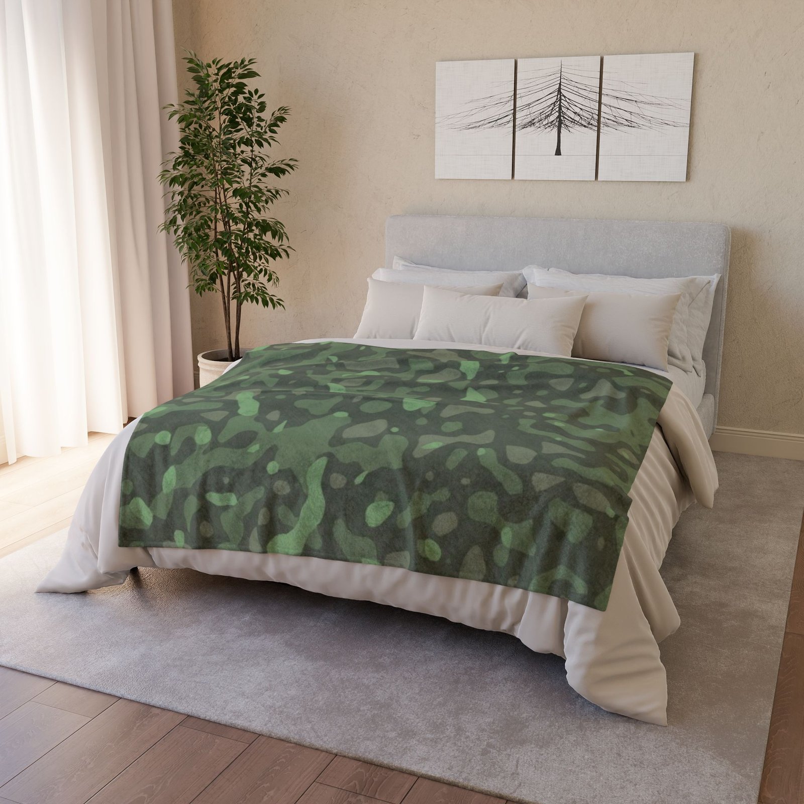 Army Soft Polyester Blanket - Image 8