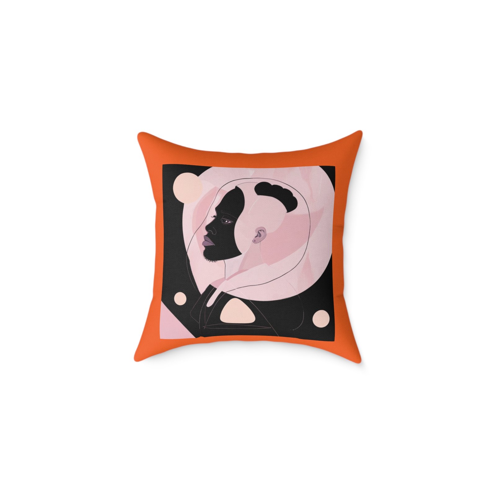 Abstract Square Poly Canvas Pillow - Image 5