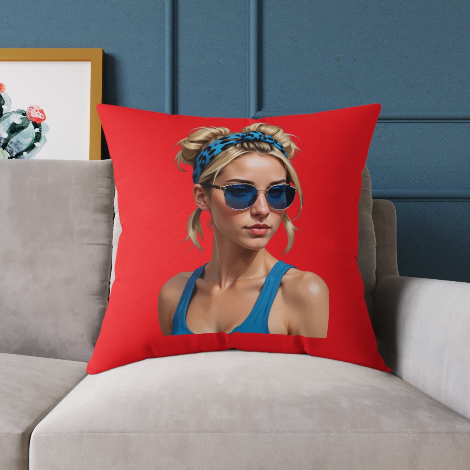 Bella Poly Canvas Pillow - Image 19