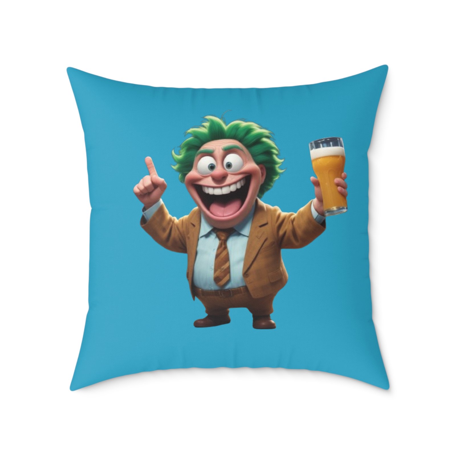 Best Dad Square Poly Canvas Pillow - Image 17