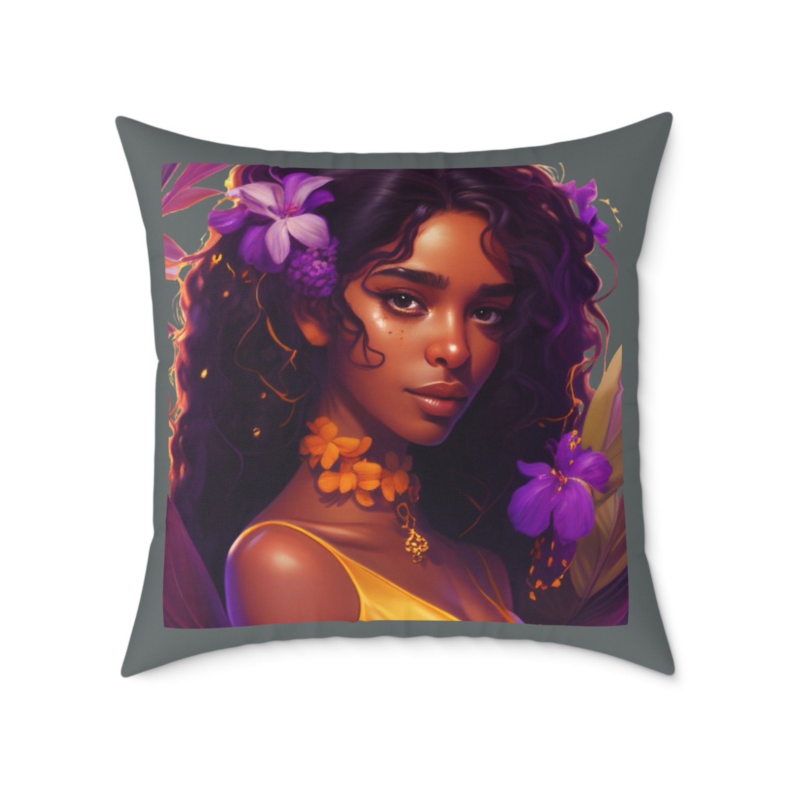 Charming Square Poly Canvas Pillow - Image 17