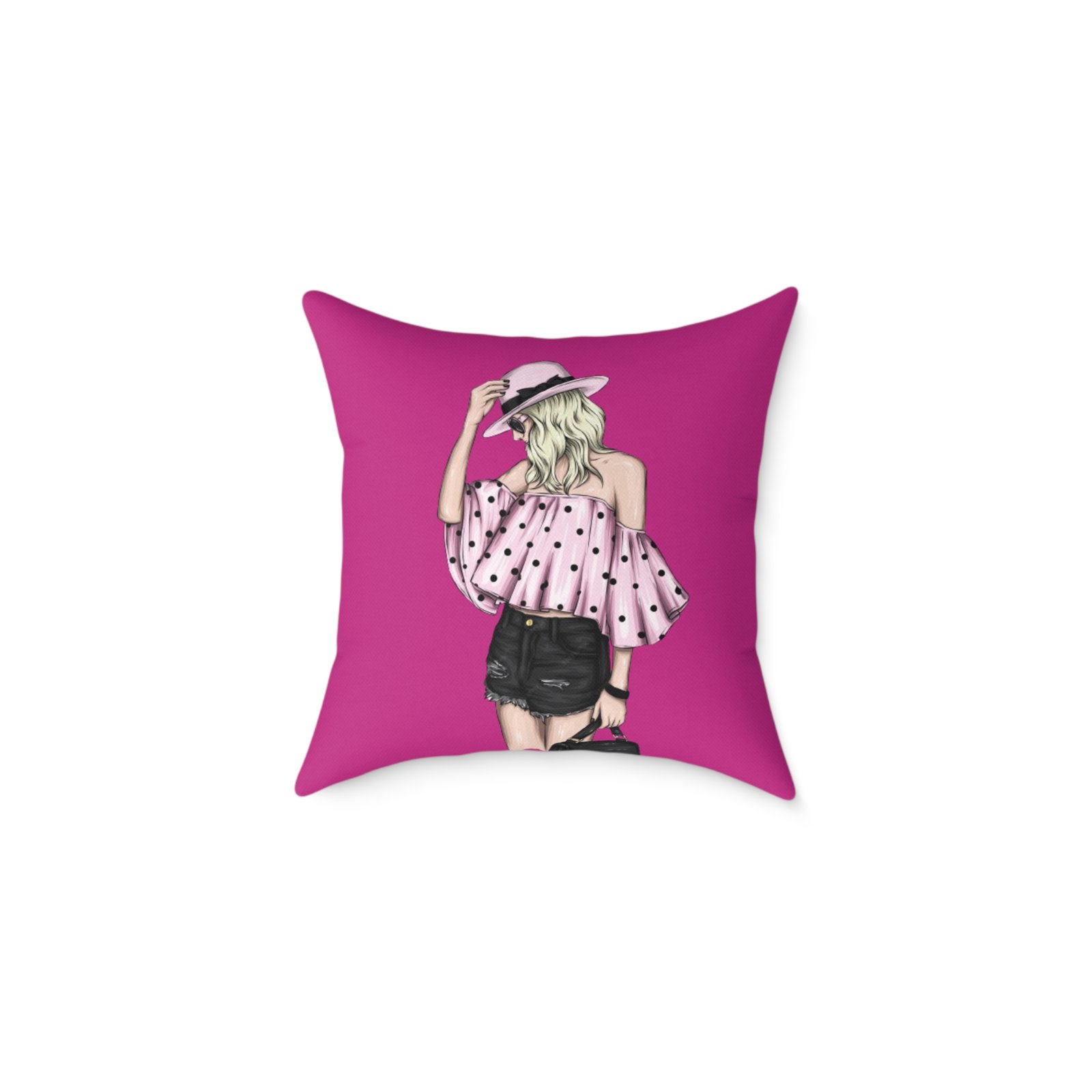 Bell Poly Canvas Pillow - Image 5