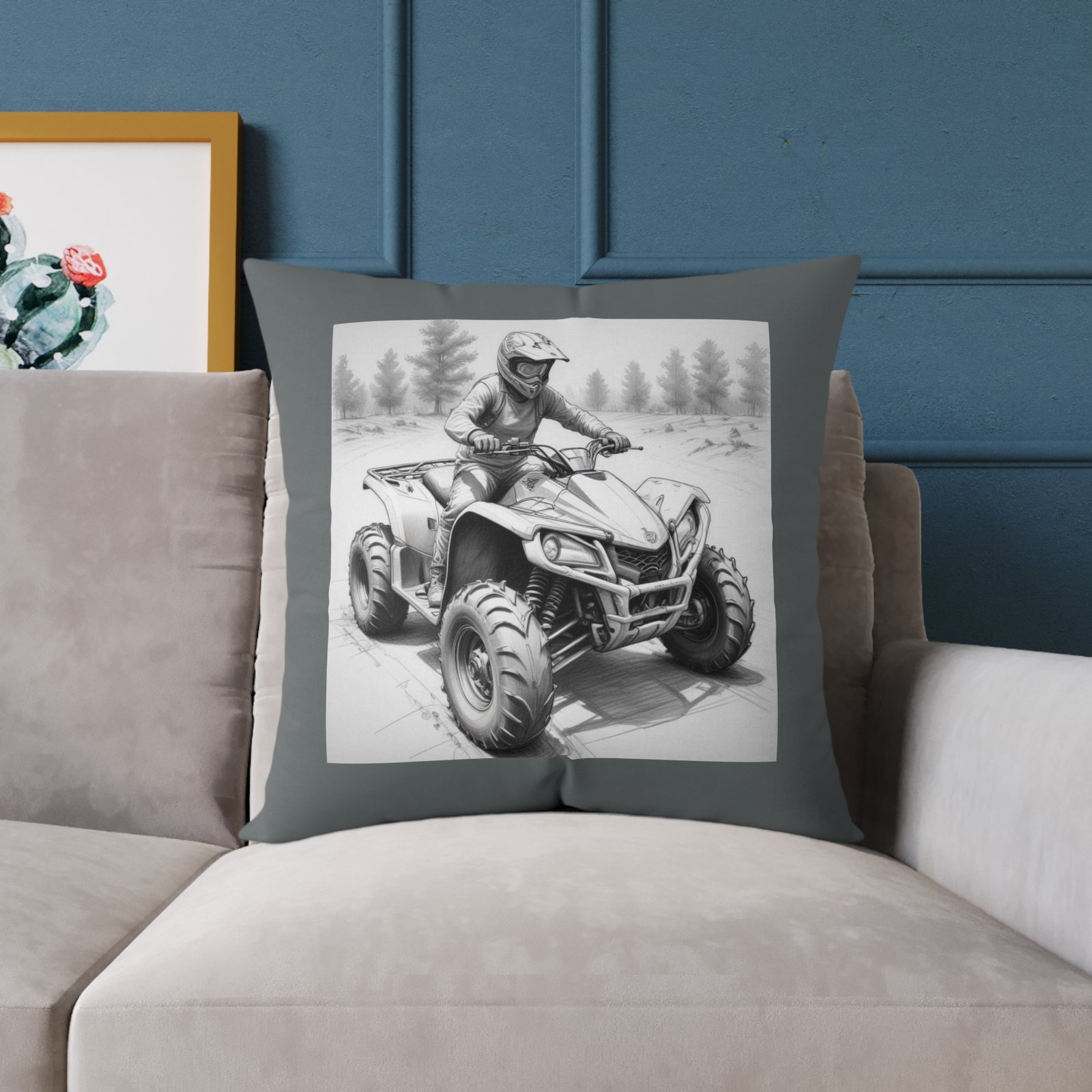 Quad Square Poly Canvas Pillow - Image 15