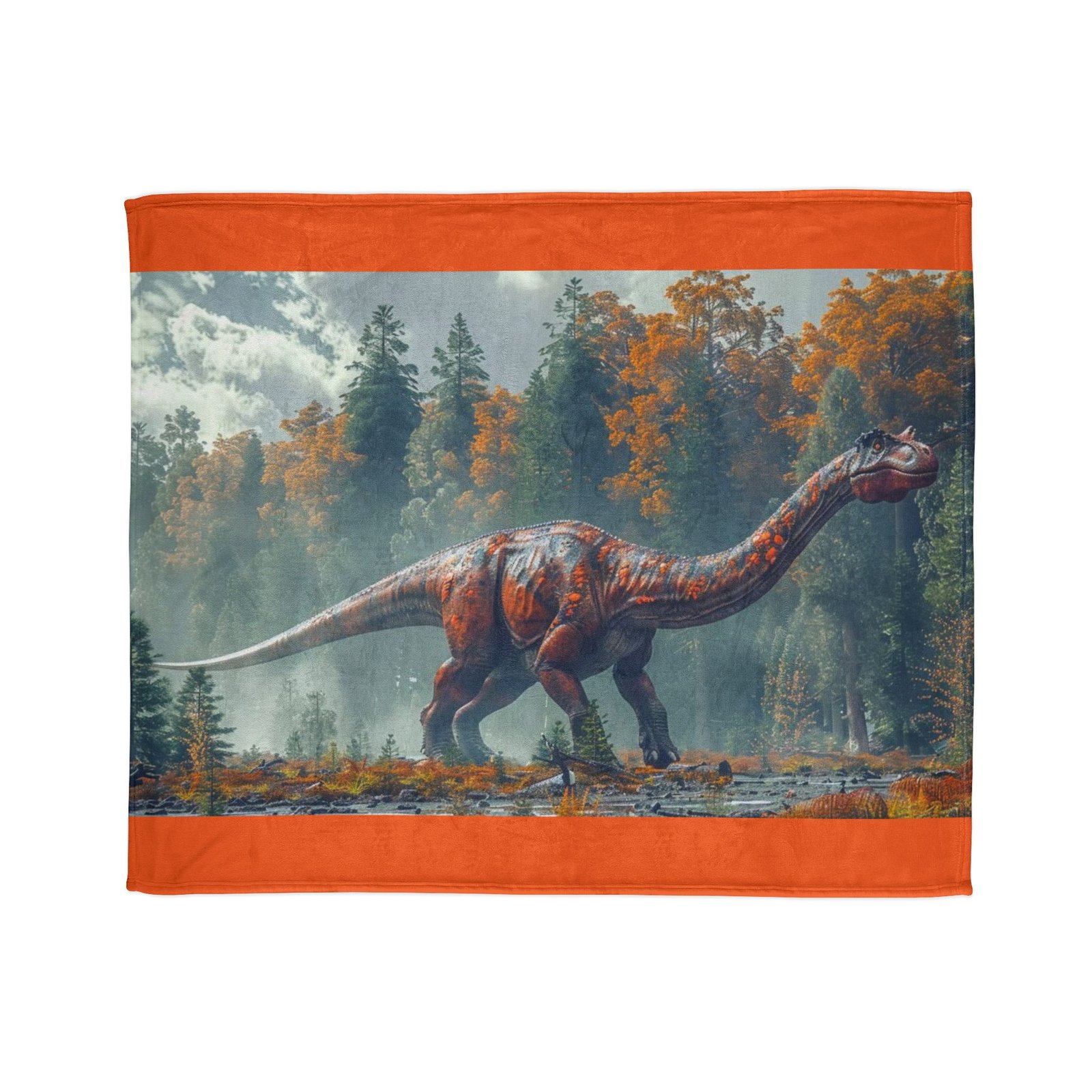 Dinassaur Soft Polyester Blanket - Image 5