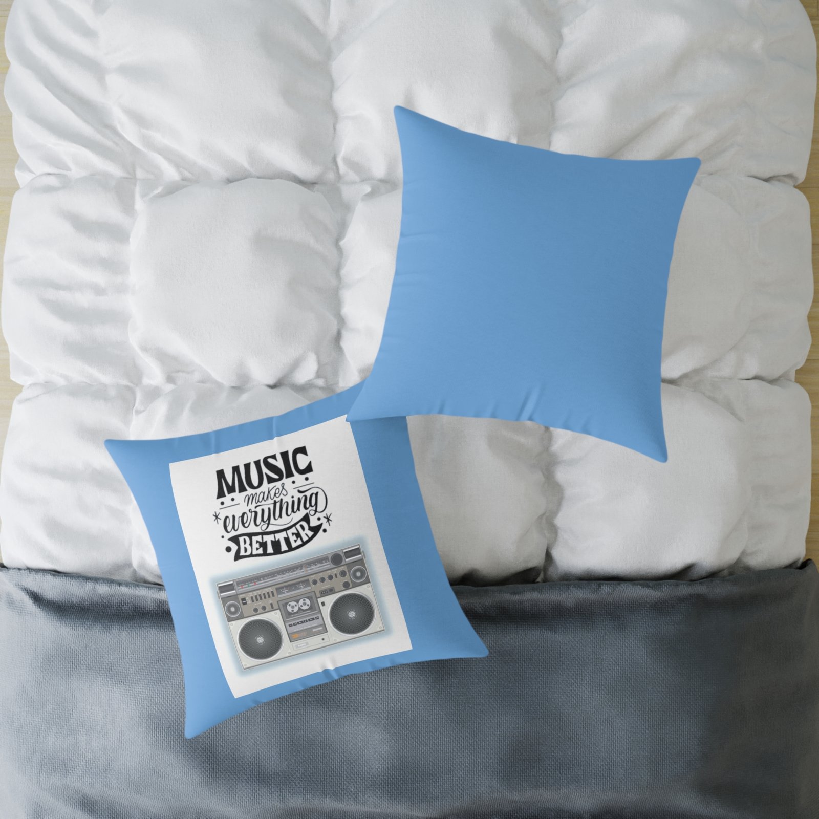 Music Poly Canvas Pillow - Image 16