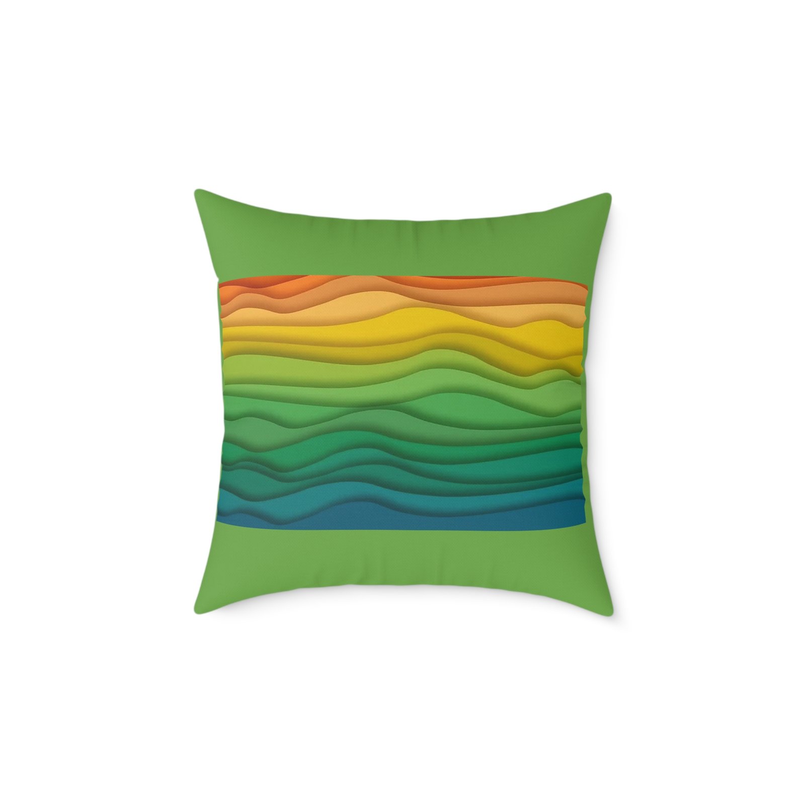 Colours Poly Canvas Pillow - Image 9