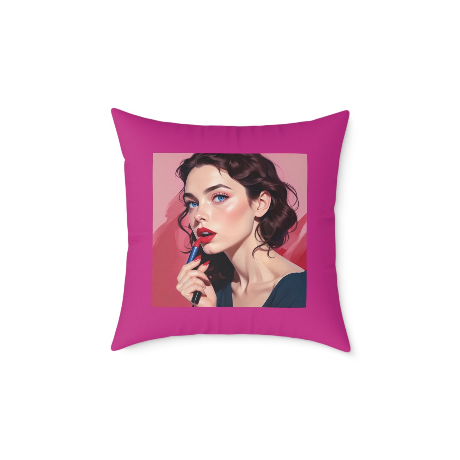 Nope Square Poly Canvas Pillow - Image 9