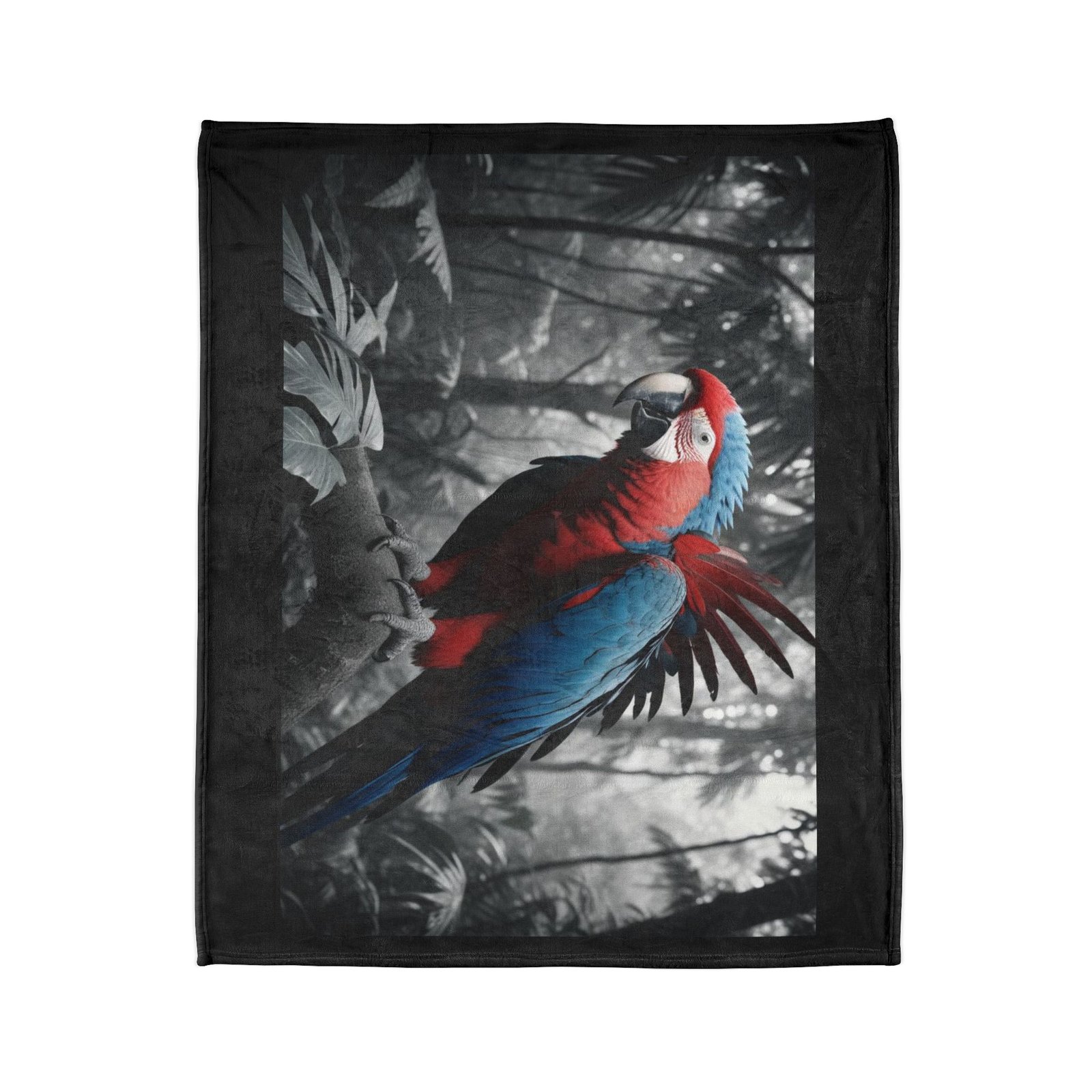 Parrot Breast Soft Polyester Blanket - Image 6