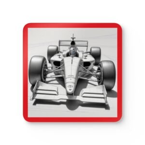 Racing Car  Corkwood Coaster Set