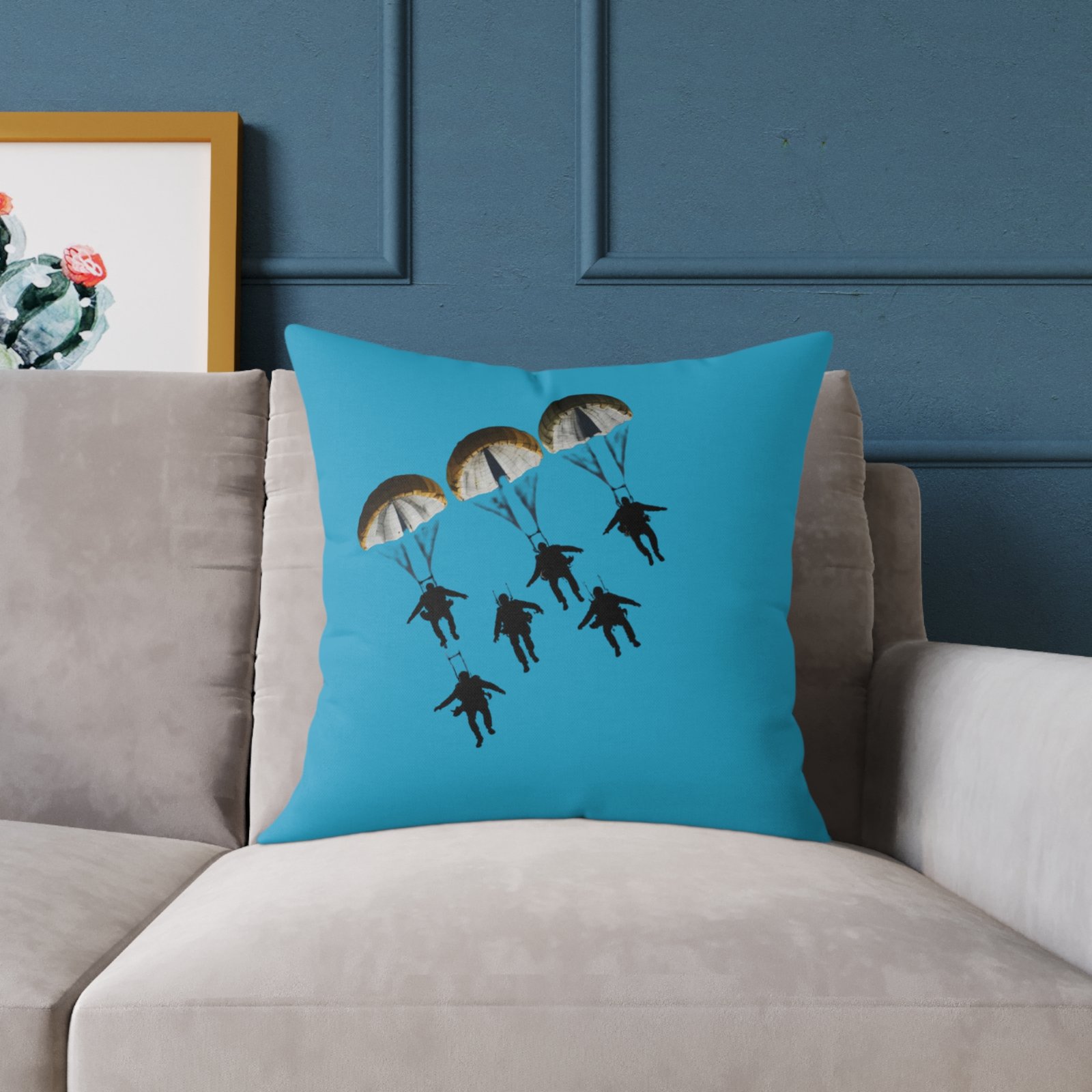 Parachute Square Poly Canvas Pillow - Image 11
