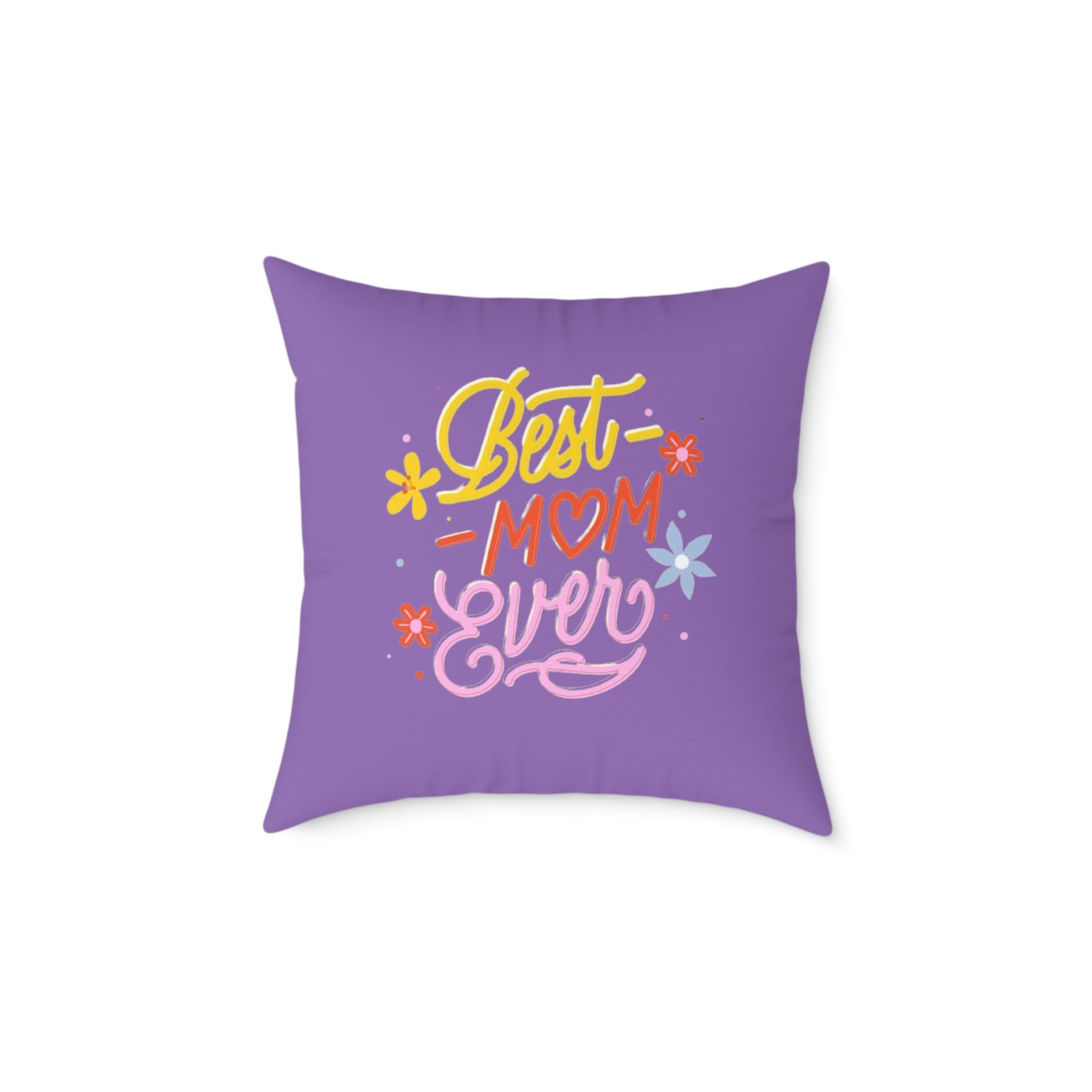 Best Mum Square Poly Canvas Pillow - Image 9