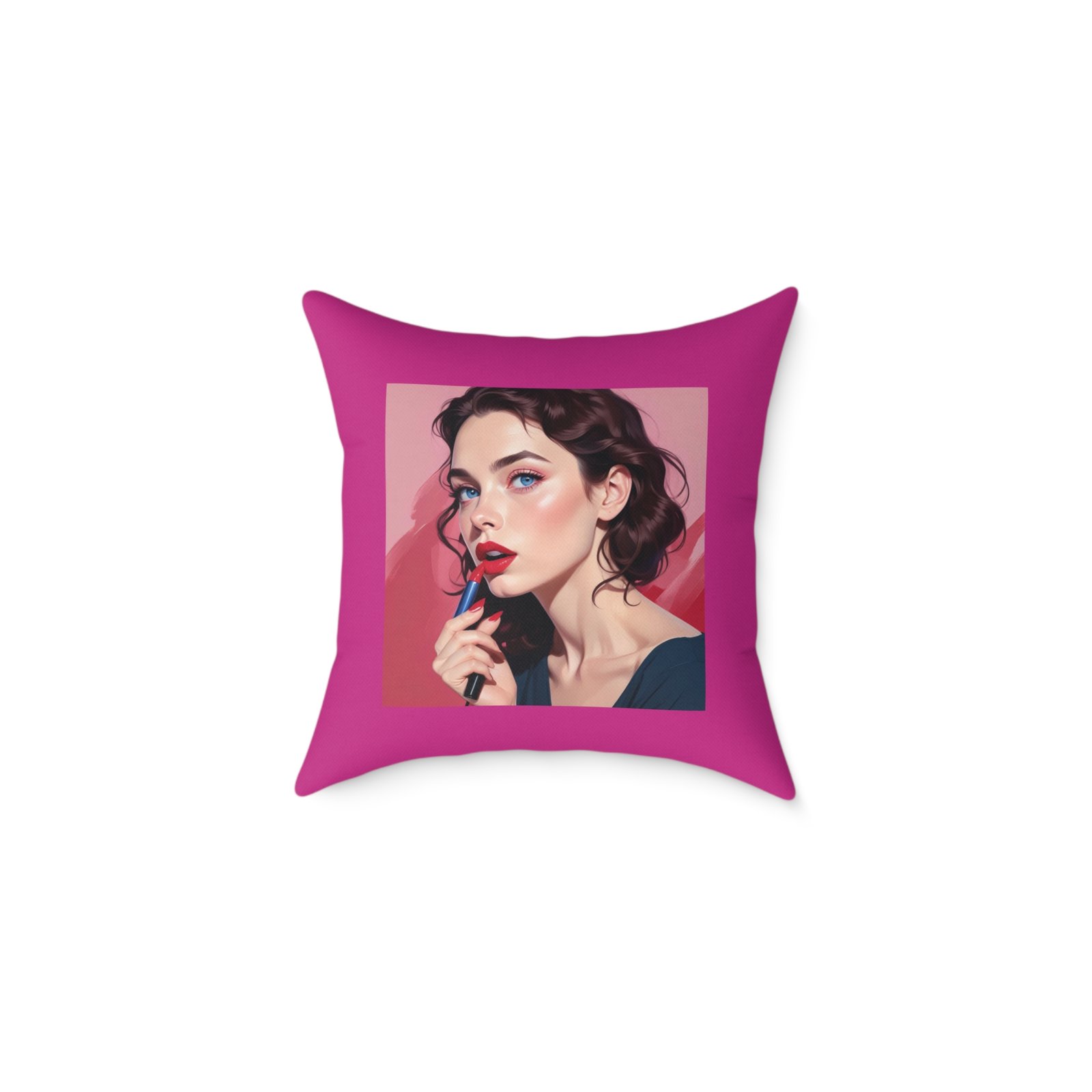 Nope Square Poly Canvas Pillow - Image 5
